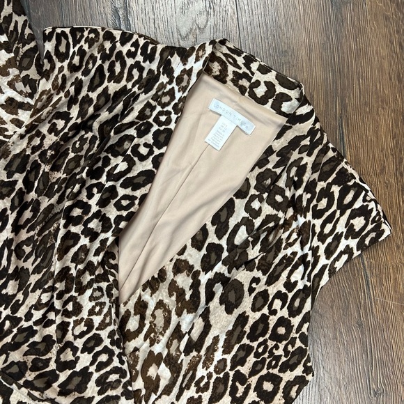 London times cheetah print maxi SZ 8 - Picture 3 of 6